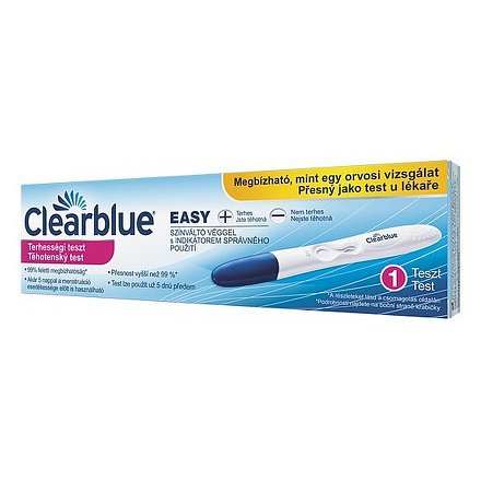 Clearblue EASY těhotenský test 1ks