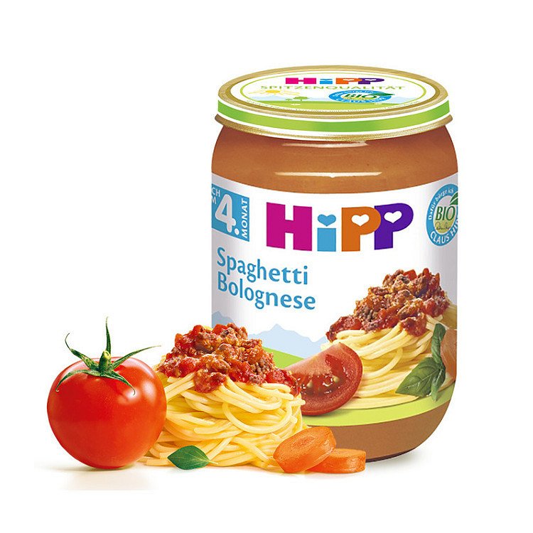 HiPP BABY BIO Boloňské špagety 190g C-94 - II. jakost