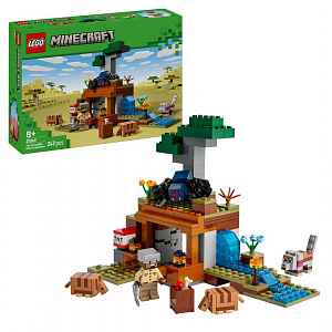 LEGO Minecraft® 21269 Výprava do dolu a pásovec
