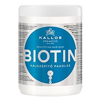 Maska na vlasy s biotinem (Biotin Beautifying Hair Mask) - Objem: 1000 ml