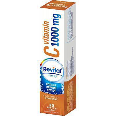 Revital C vitamin 1000mg Pomeranč tbl.eff.20