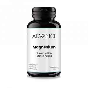 Advance Magnesium 6 forem hořčíku 90 kapslí