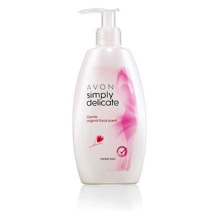 Avon Gel pro intimní hygienu s vůní květin Simply delicate 300 ml