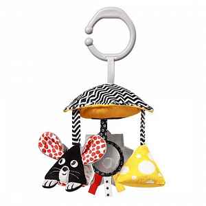 Babyono Kontrastní kolotoč Mouse pro miminko