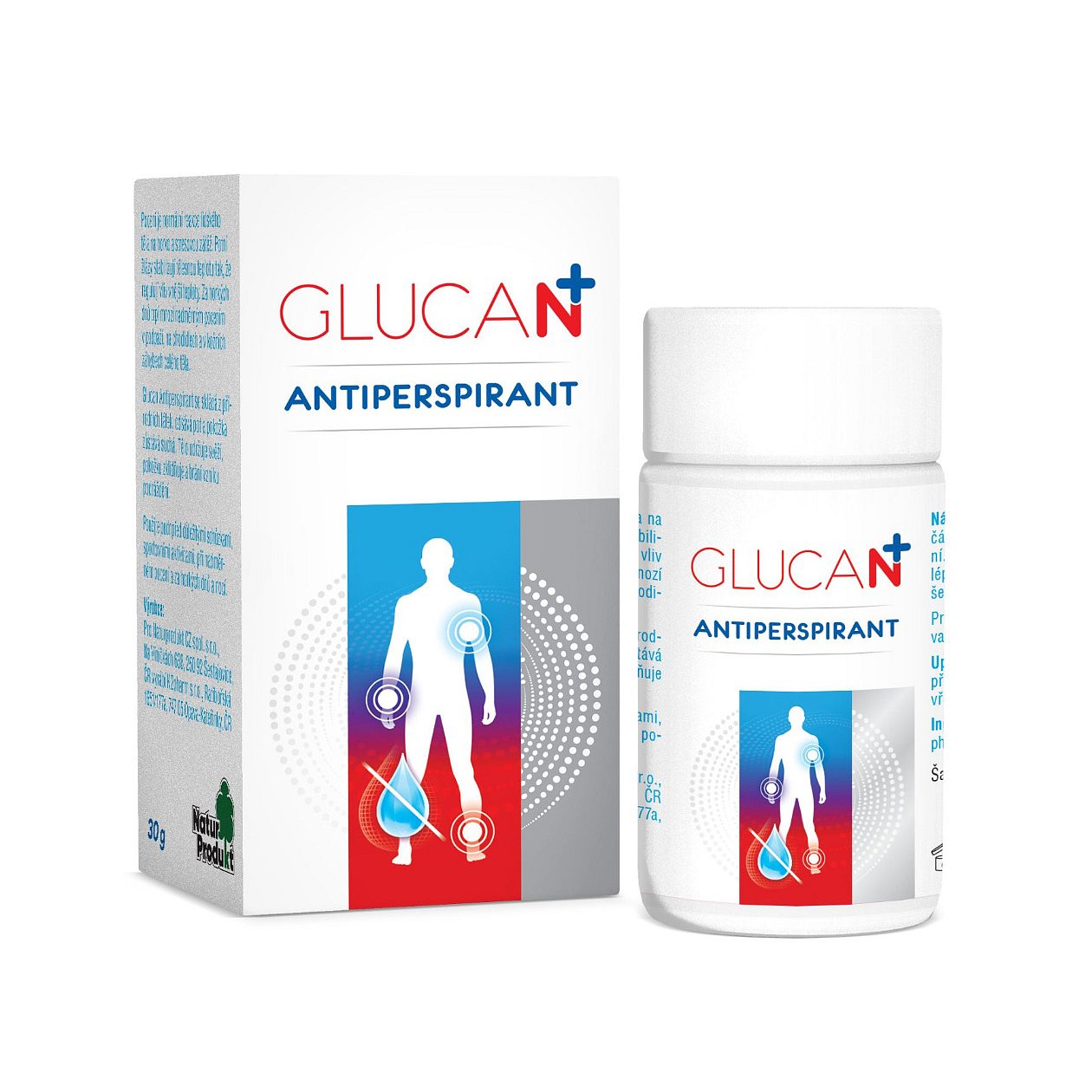 Glucadent Glucan+ antiperspirant 30 g