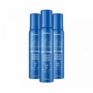 Goldwell Soft Color New - Pěnový přeliv Goldwell Soft Color New: 10V - Pastelová fialová blond