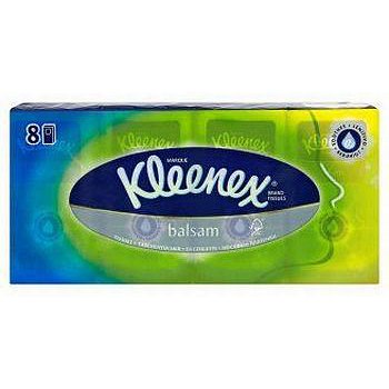 Kapesník papírový KLEENEX Balsam Hanks 8x9ks