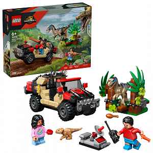 LEGO Jurassic World 76972 Únik před raptorem v terénním autě