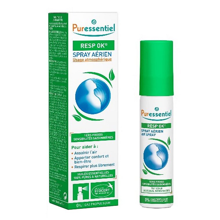 Puressentiel Sprej pro lepší dýchání 18 esenciálních olejů 20ml