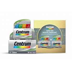Centrum multivitamín Silver 100+30 tablet vánoční balení