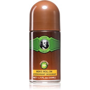 Cuba Green deodorant roll-on pro muže 50 ml