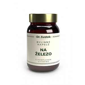 Dr. Svatek Bylinné kapsle Na železo s komplexem vitamínů 90 kapslí