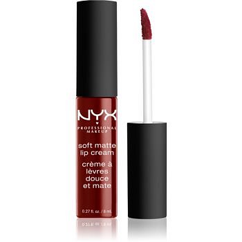 NYX Professional Makeup Soft Matte Lip Cream lehká tekutá matná rtěnka odstín 27 Madrid 8 ml