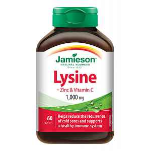 JAMIESON Lysin 1000mg se zinkem a vit.C tbl.60