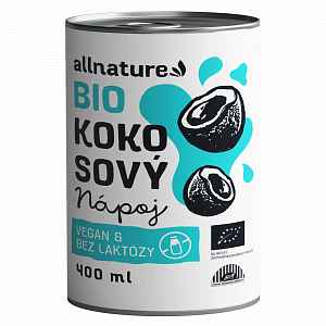 Allnature Kokosové mléko BIO 400 ml