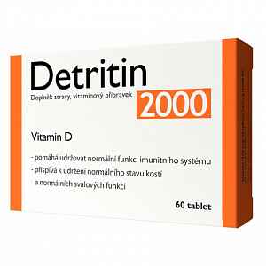 Detritin 2000 IU 60 tablet