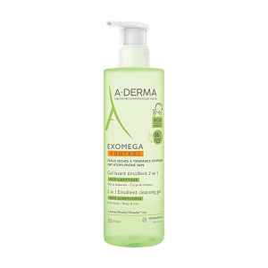 A-DERMA Exomega CONTROL Zvláč.mycí gel 2v1 500ml