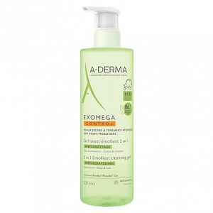 A-DERMA Exomega CONTROL Zvláč.mycí gel 2v1 500ml