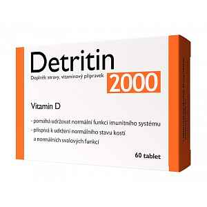 Detritin 2000 IU 60 tablet