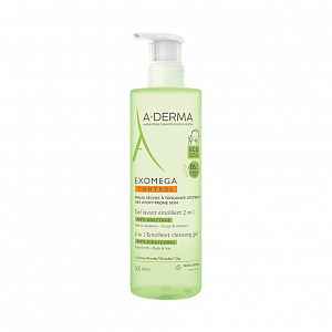 A-DERMA Exomega CONTROL Zvláč.mycí gel 2v1 500ml
