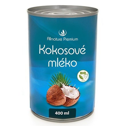 Allnature Kokosové mléko BIO 400 ml