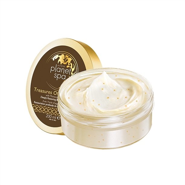 Avon Obnovující tělový krém s marockým arganovým olejem Planet Spa  200 ml