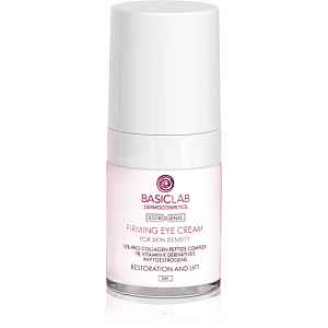 BasicLab Dermocosmetics Estrogenis vyhlazující a zpevňující oční krém s peptidy 18 ml