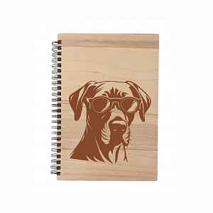 MA-NU Notýsek A5 brýle - linkovaný papír Ridgeback