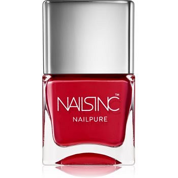 Nails Inc. Nail Pure vyživující lak na nehty odstín Cambridge Mews 14 ml