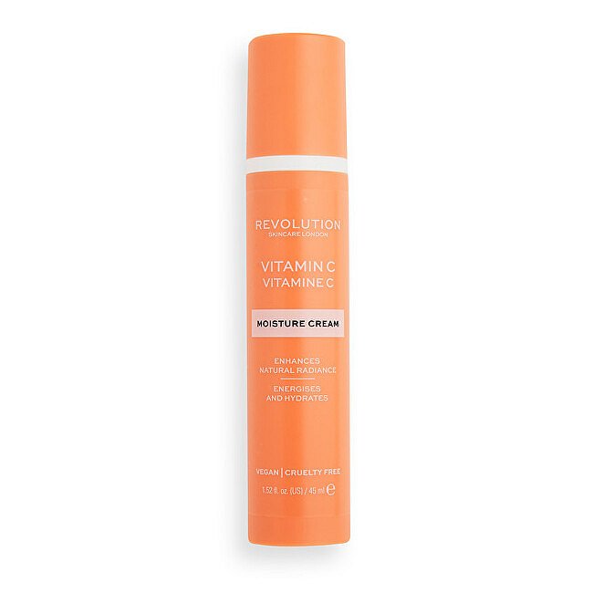 Revolution Skincare Hydratační pleťový krém Vitamin C (Moistue Cream)  45 ml