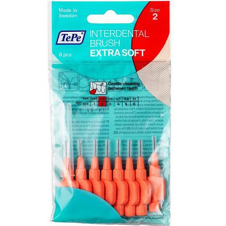 TePe mezizub.kart. ExtraSoft 0.5mm 8ks 122235