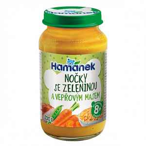 Hamánek Bramborové nočky s vepřovou kýtou sklo 230 g