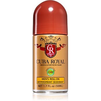 Cuba Royal deodorant roll-on pro muže 50 ml