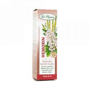 Dr. Popov Hemorin bylinné kapky 50 ml