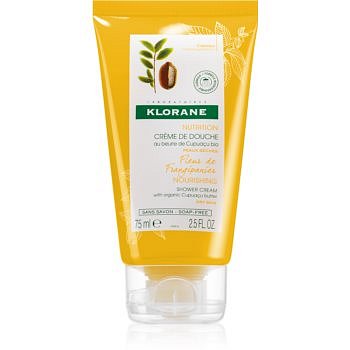 Klorane Cupuaçu Květy plumérie intenzivně hydratační sprchový krém 75 ml