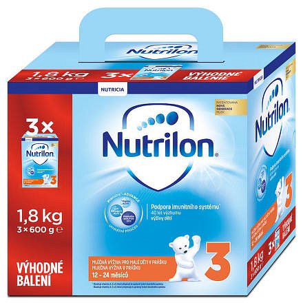 Nutrilon 3 Výhodné balení 3x600g