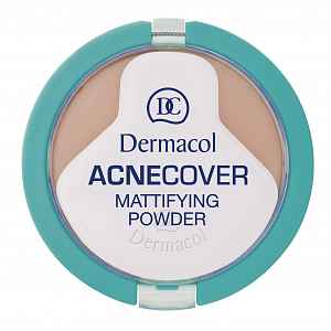 Dermacol Acnecover Mattifying Powder kompaktní pudr Sand 11 g