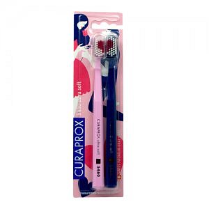 Curaprox CS5460 ultra soft zubní kartáček DUO LOVE EDITION