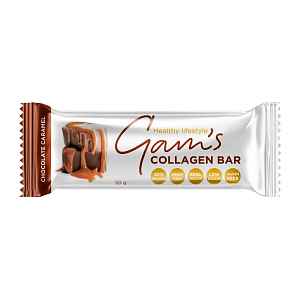 Gam´s Proteinová tyčinka s kolagenem Čokoláda Karamel 50 g