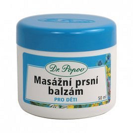 Masážní prsní balzám pro děti 50ml Dr.Popov