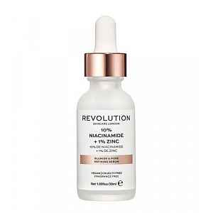 Makeup Revolution Sérum na rozšířené póry se zinkem  30 ml