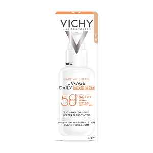 VICHY UV-Age Daily Tónovaný Fluid SPF50+ 40 ml