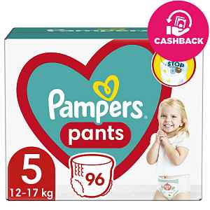PAMPERS Pants 5 (11-18 kg) 96 ks Mega box - plenkové kalhotky