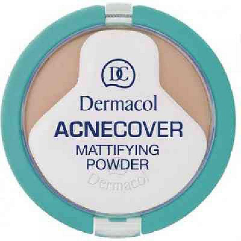 Dermacol Acnecover Mattifying Powder kompaktní pudr Sand 11 g