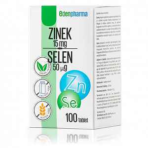 Edenpharma Zinek Selen tablety 100