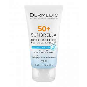 Dermedic Sunbrella Lehká opalovací emulze na mastnou pleť SPF50+ 40 ml