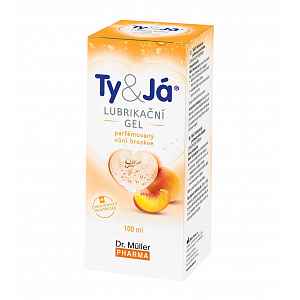 Dr. Müller Ty&Já Lubrikační gel parfemovaný vůní broskve 100 ml