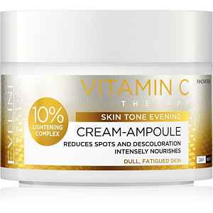 Eveline Cosmetics Cream-Ampoule Vitamin C intenzivní krém redukující začervenání pleti 50 ml