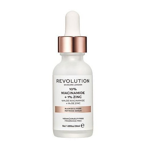 Makeup Revolution Sérum na rozšířené póry se zinkem  30 ml