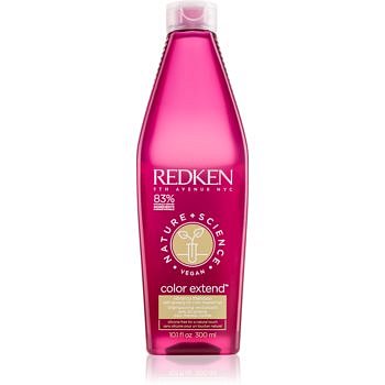 Redken Nature+Science Color Extend čisticí šampon pro barvené a poškozené vlasy bez silikonů 300 ml